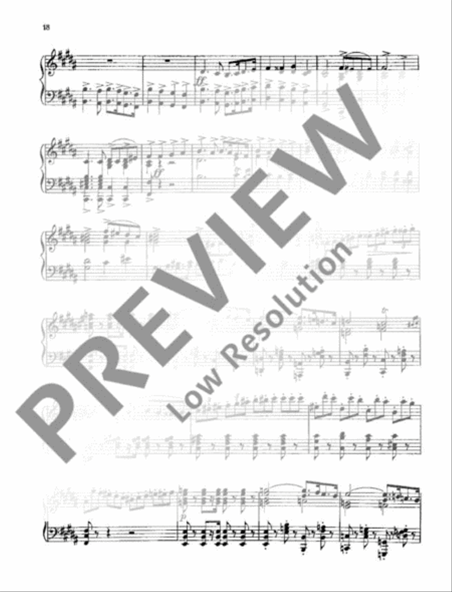 Unser Wagner Unser Wagner Piano Solo scores gallery preview page 19