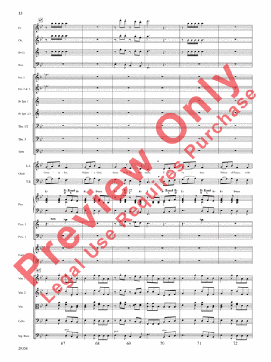 Rejoice Rejoice Choir scores gallery preview page 13