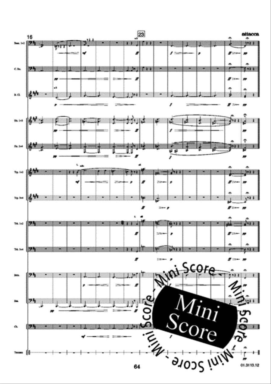 Pictures at an Exhibition Concert Band scores gallery preview page 68