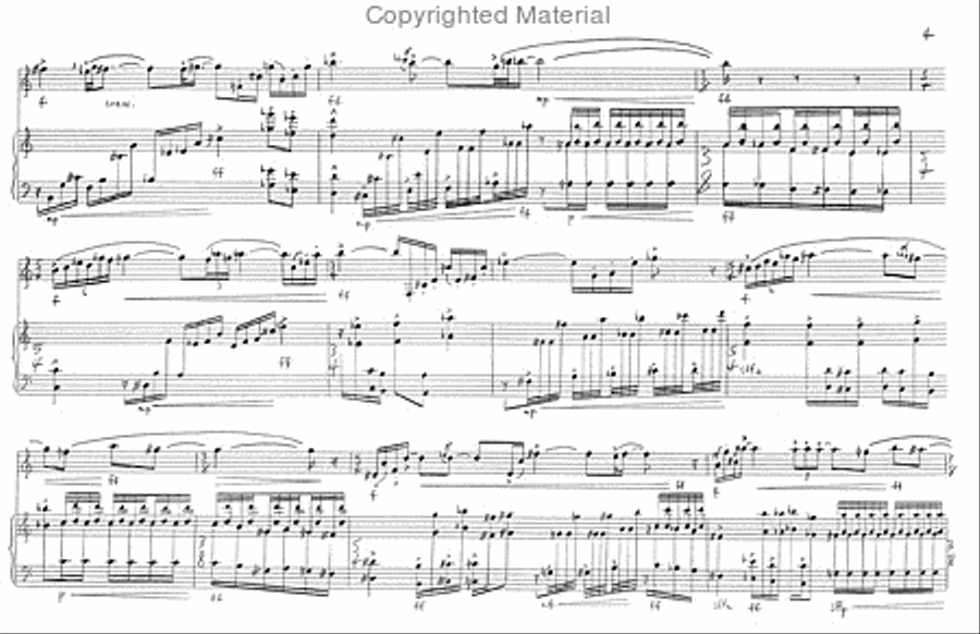 Star-Fall Dances B-Flat Clarinet scores gallery preview page 5