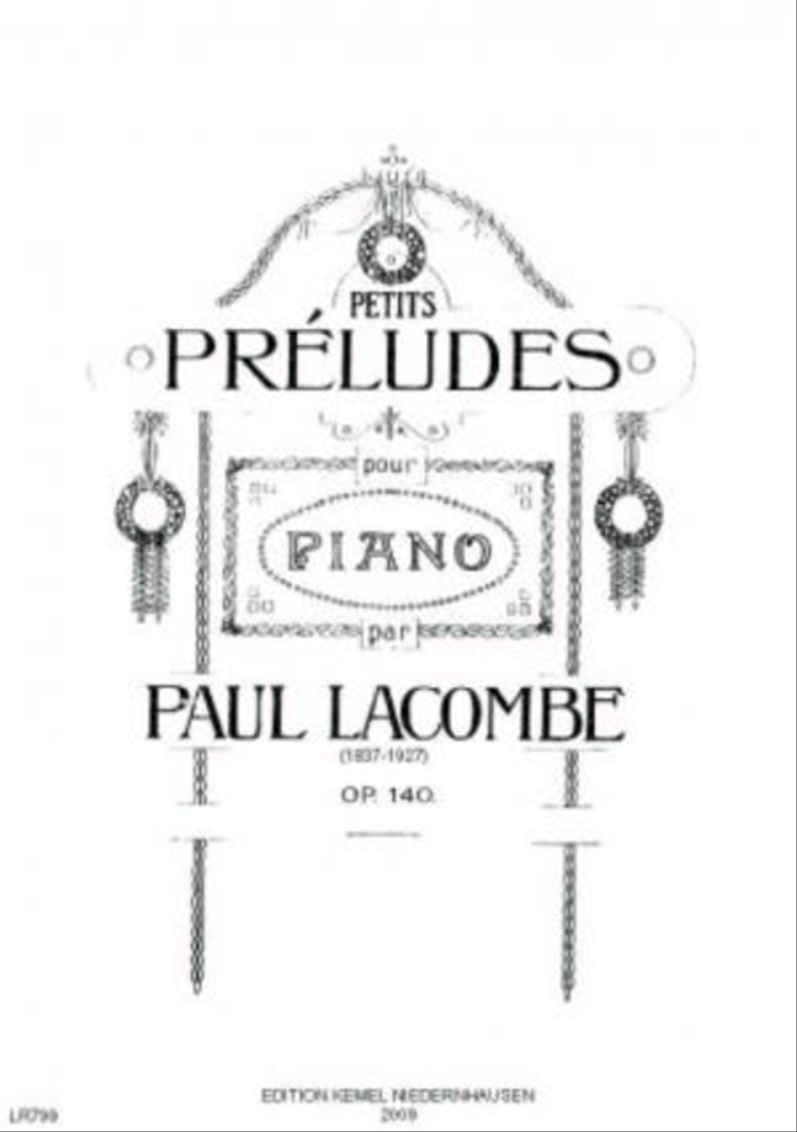 Petits preludes Petits preludes Piano Solo scores gallery preview page 1