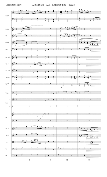 Angels We Have Heard On High (from A Symphony Of Carols) - Score