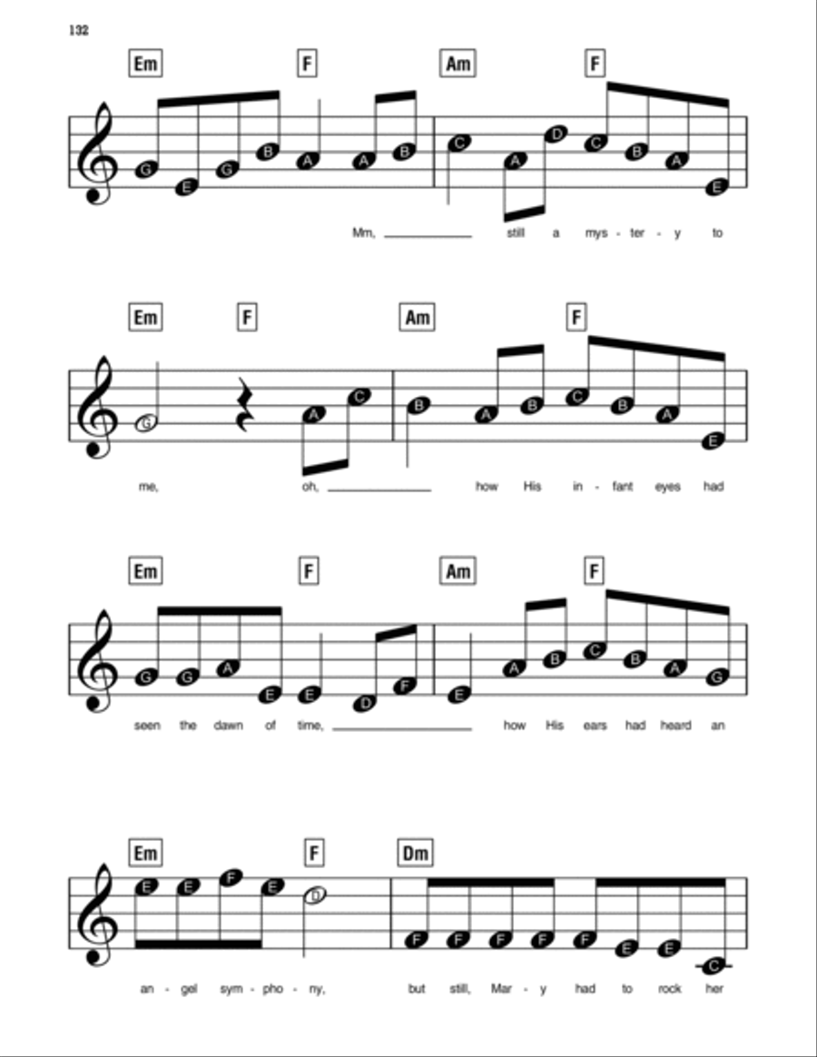Here With Us Electronic Keyboard scores gallery preview page 3