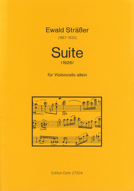 Suite für Violoncello allein (1926)
