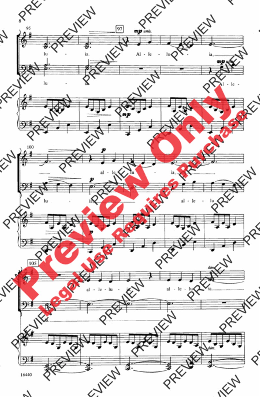 Bethlehem Wind 4-Part scores gallery preview page 8