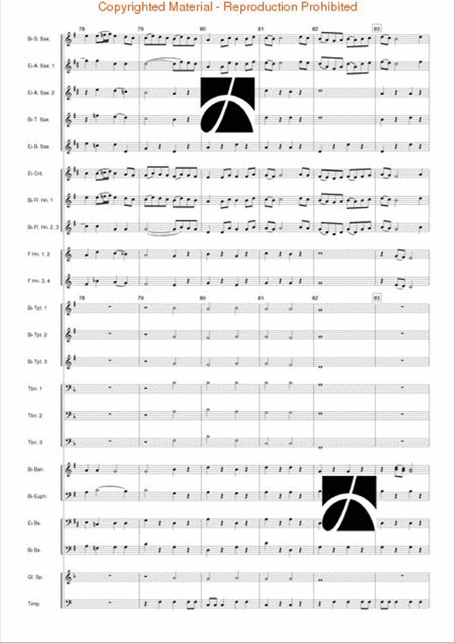 Chorale from Cantata No. 79 Now Thank We All Our God (Nun Danket Alle Gott) Choir scores gallery preview page 15