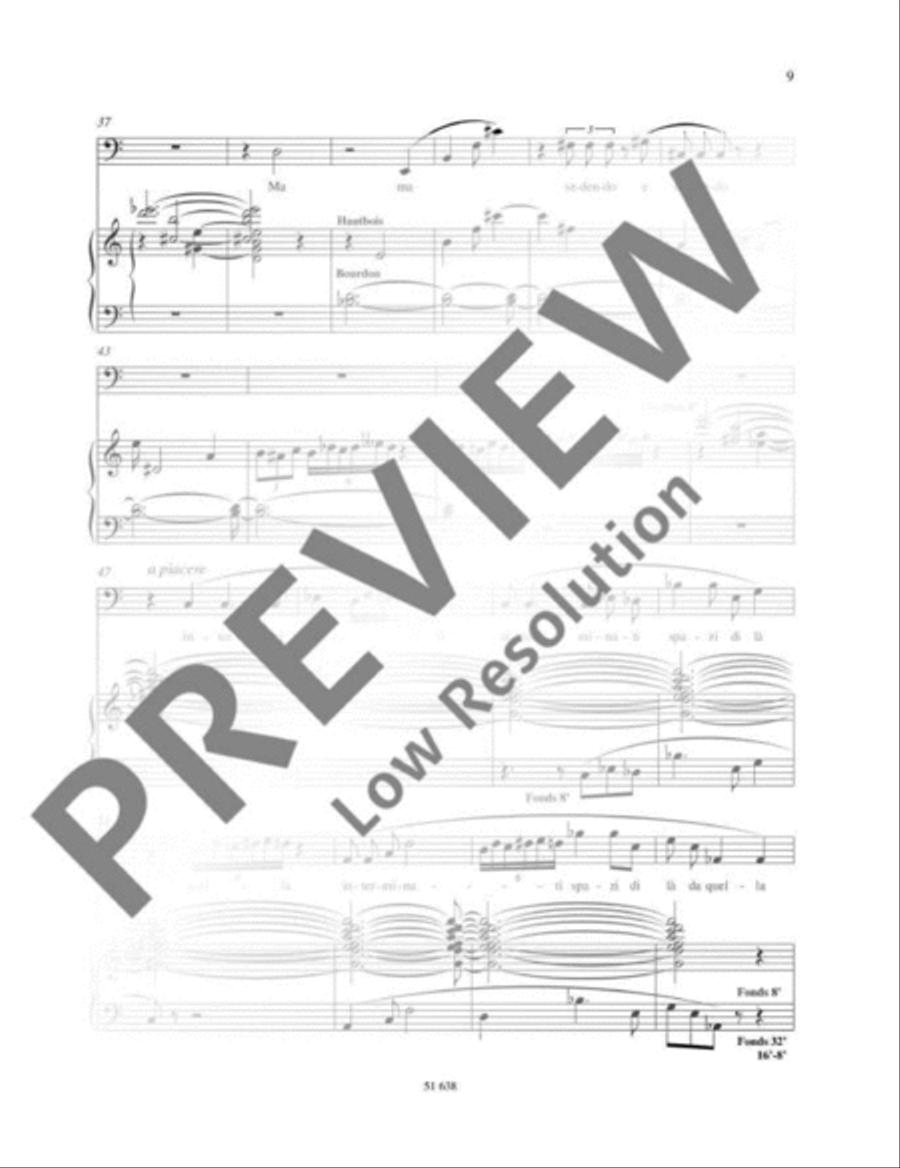 L'Infinito Organ scores gallery preview page 10