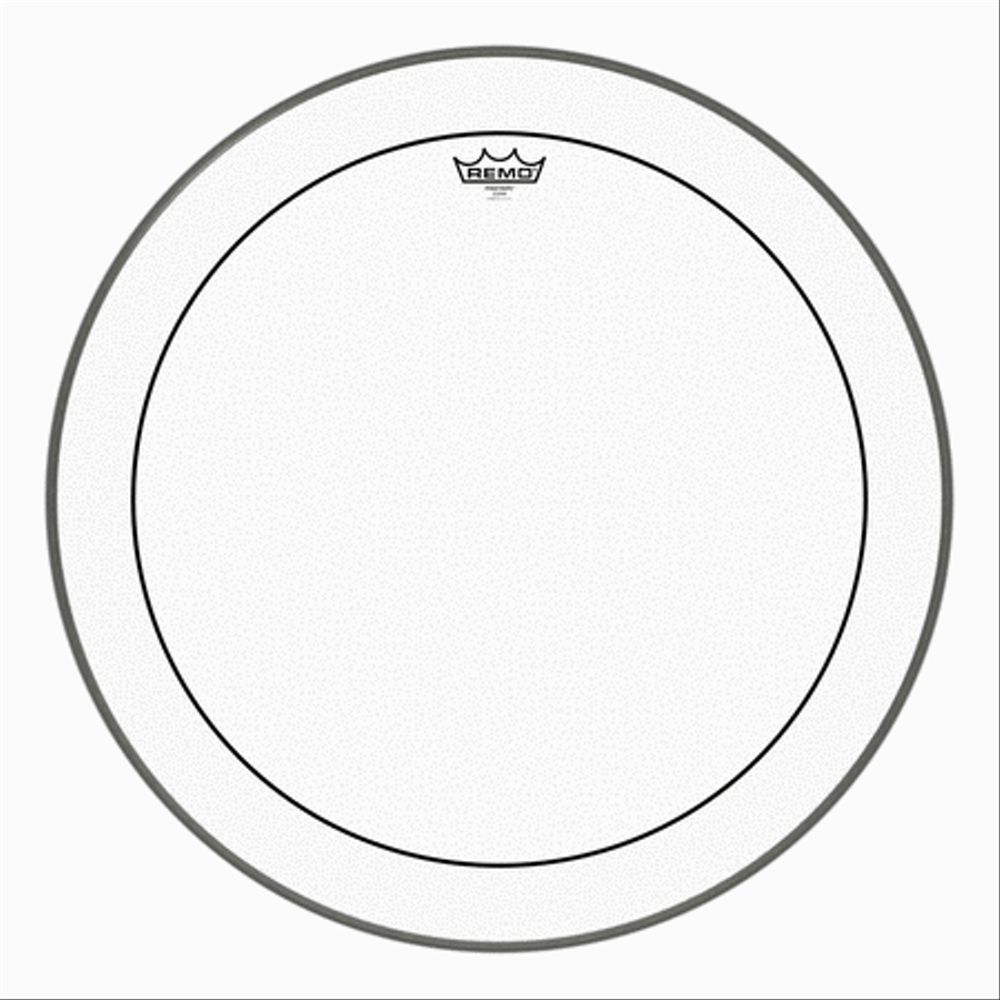Bass, Pinstripe, Clear, 24“ Diameter Musical Instruments scores gallery preview page 1