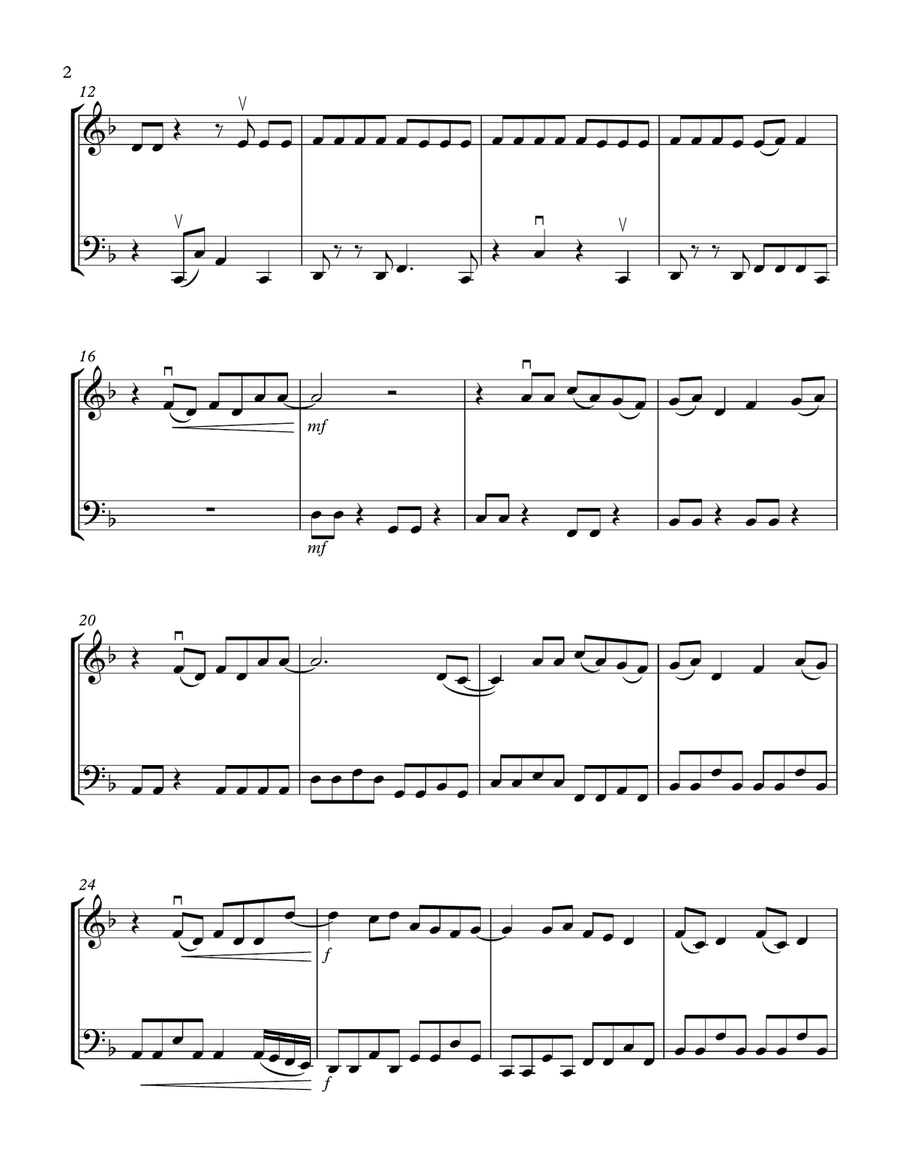 Sucker String Duet scores gallery preview page 2