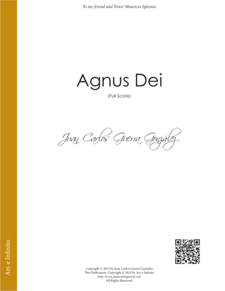 Agnus Dei (Full Score)