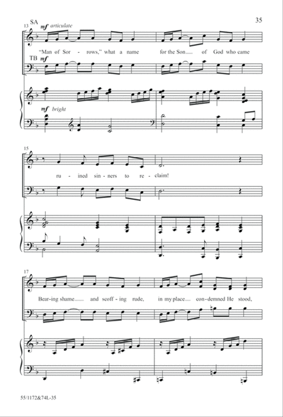 The Easter Story The Easter Story 4-Part scores gallery preview page 36