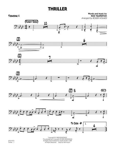 Thriller - Trombone 4