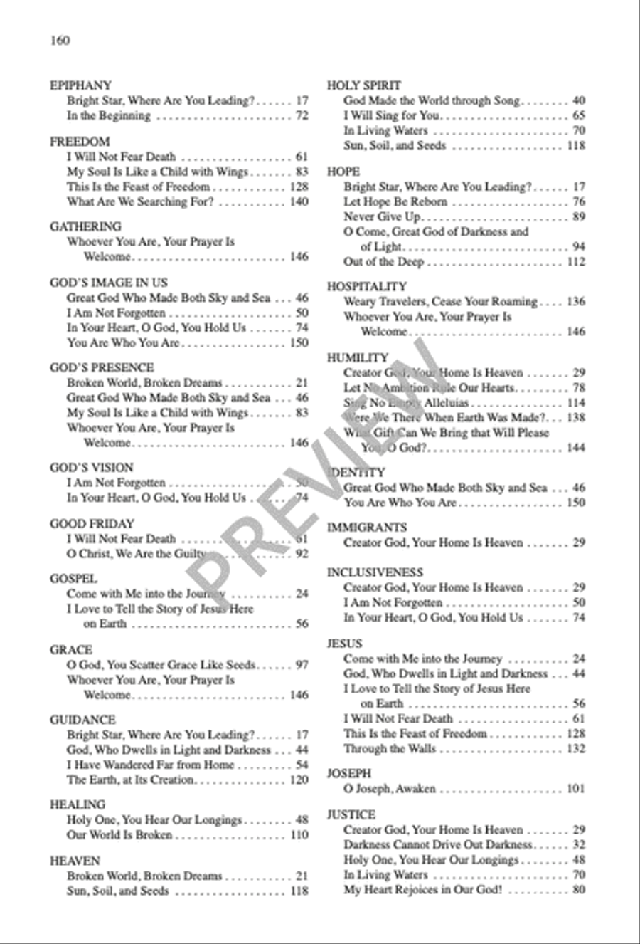 Sing No Empty Alleluias Sacred scores gallery preview page 146
