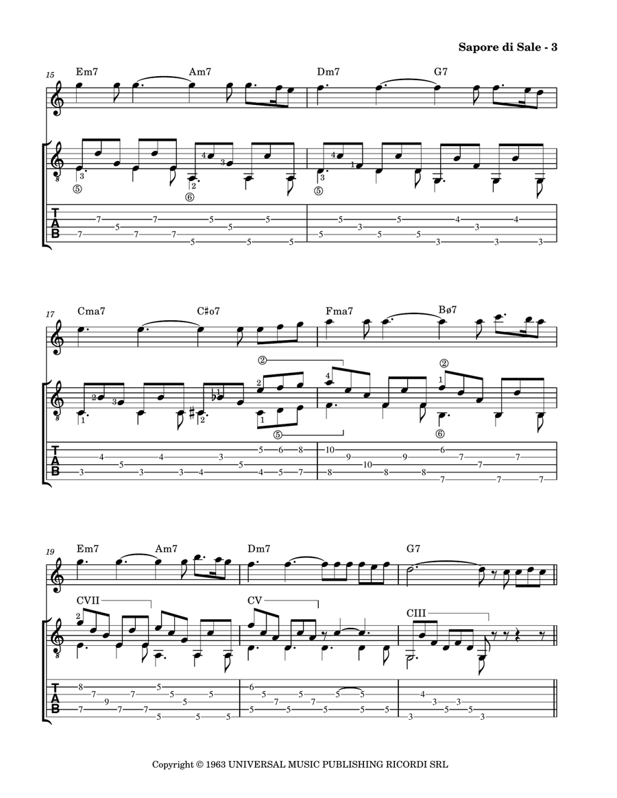 Sapore Di Sale Sapore Di Sale Flute scores gallery preview page 5