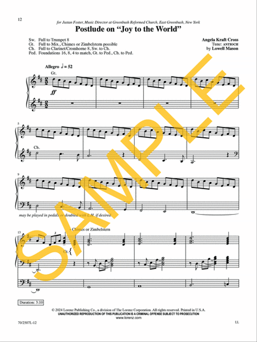 Hymn Inventions for Organ Organ Solo scores gallery preview page 11