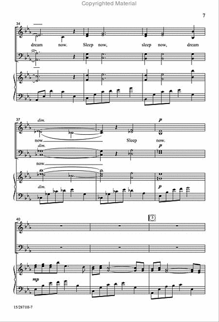 Don't Forget Me Don't Forget Me 4-Part scores gallery preview page 6