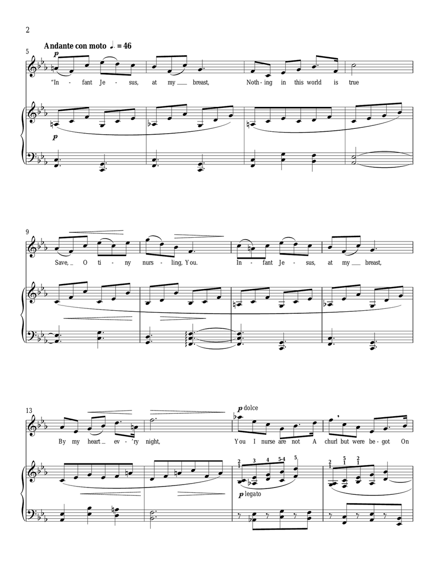 St. Ita's Vision Piano, Vocal scores gallery preview page 2