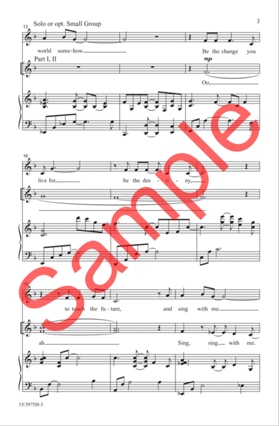 When Our Voices Unite 2-Part scores gallery preview page 4