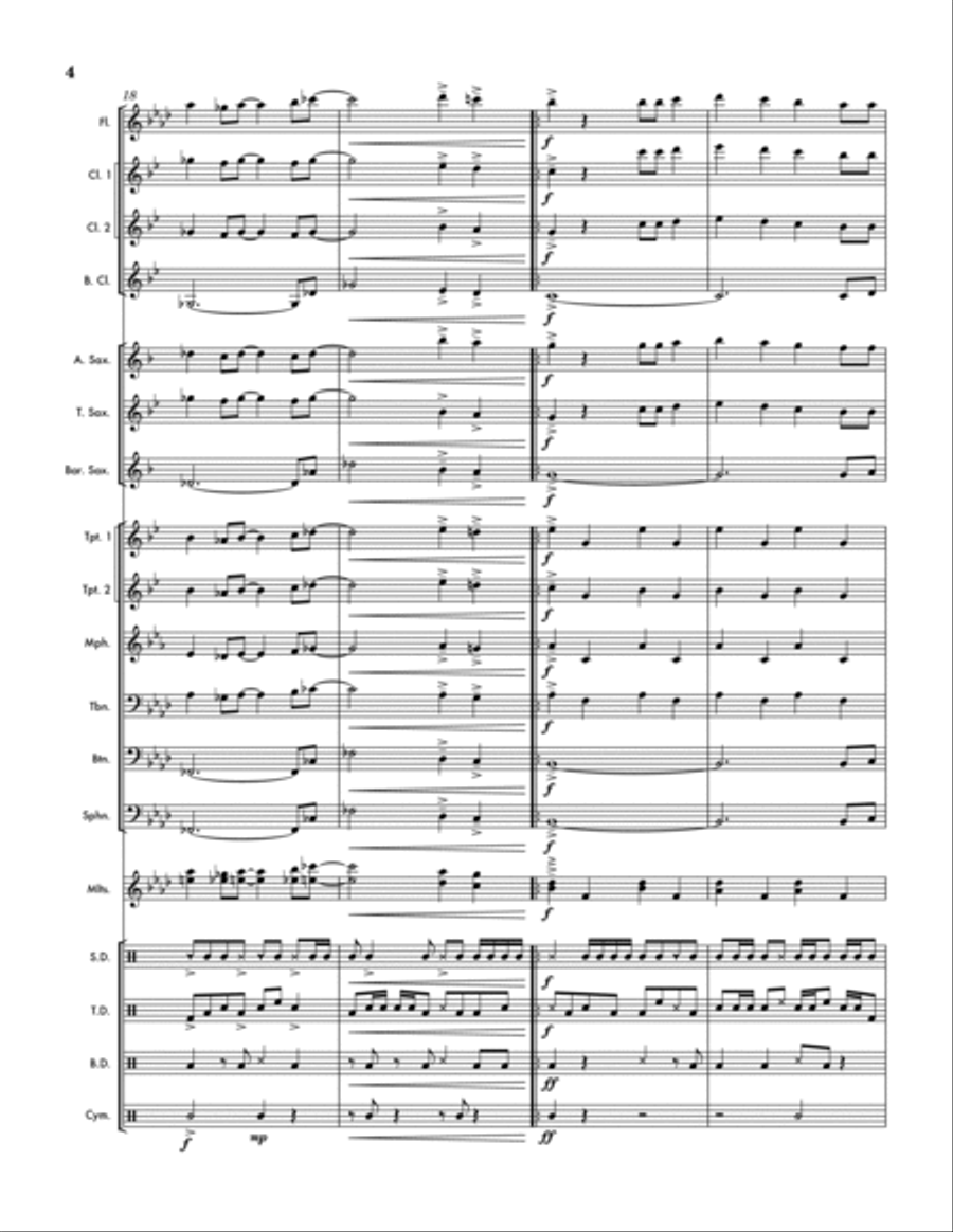 I'm Just Ken Marching Band scores gallery preview page 4