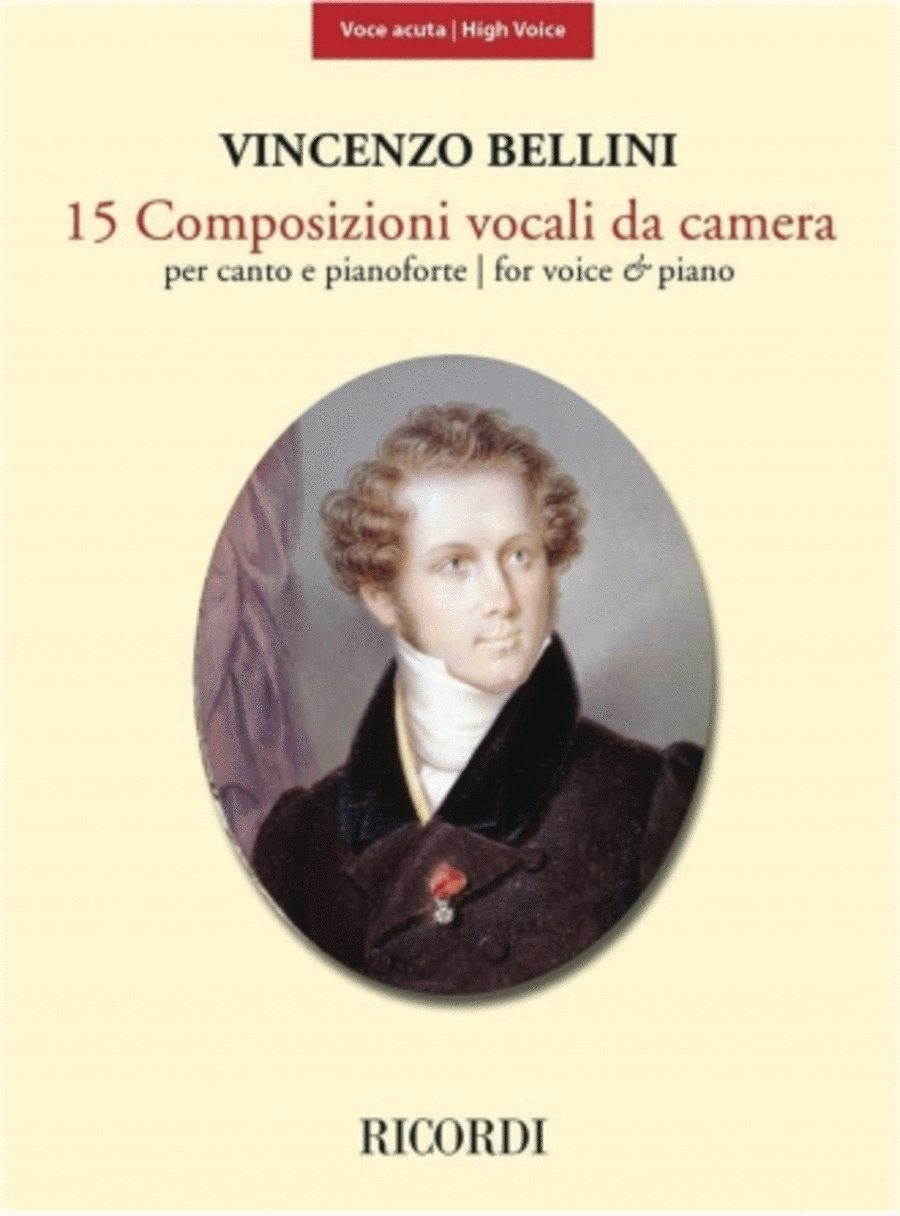 15 Composizioni Vocali da Camera – High Voice