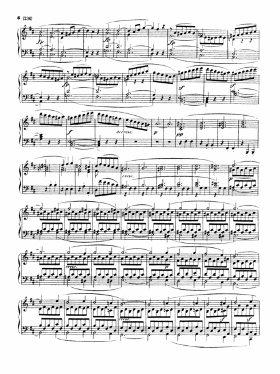 Beethoven: Sonatas (Urtext) - Sonata No. 15, Op. 28 in D Major Piano Solo scores gallery preview page 6