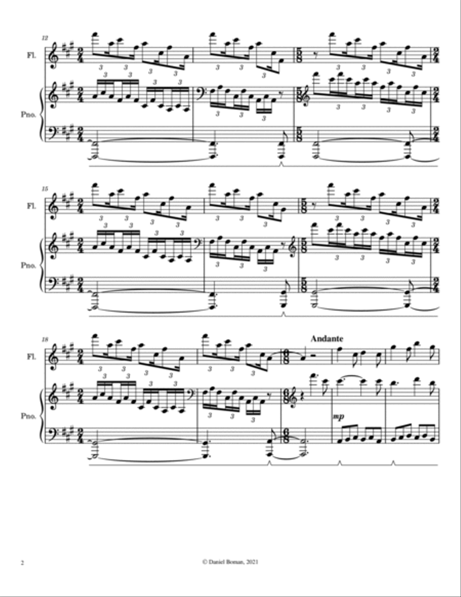 The Cave The Cave Woodwind Duet scores gallery preview page 2
