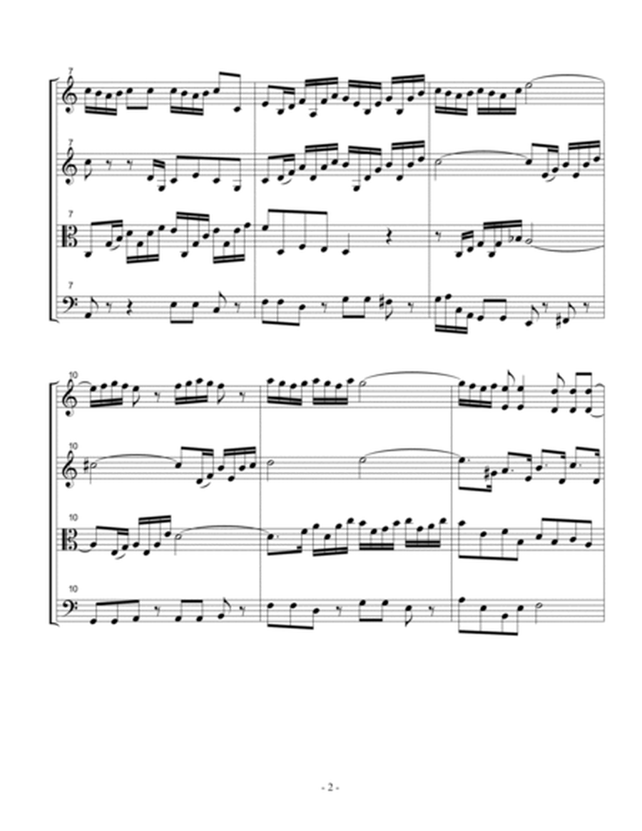 String Quartet No 2 "Sibelian" Opus 25 - 3rd Movement (3 of 4) - Score Only