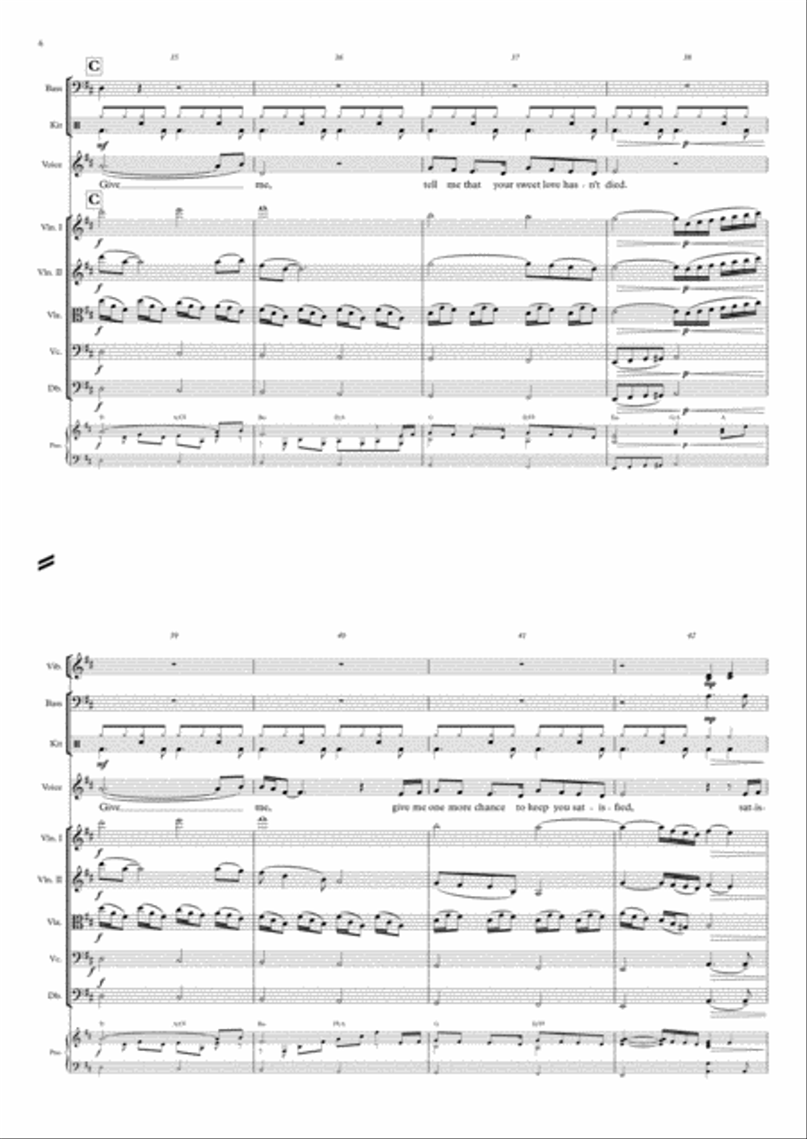 Always On My Mind Large Ensemble scores gallery preview page 6