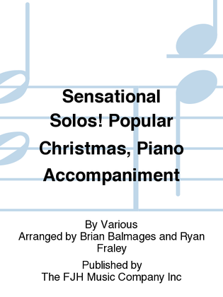 Sensational Solos! Popular Christmas, Piano Accompaniment