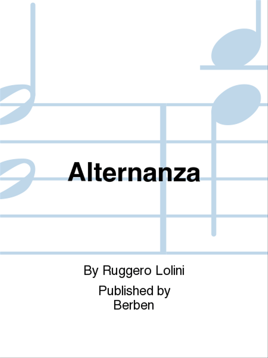 Alternanza Piano scores gallery preview page 1