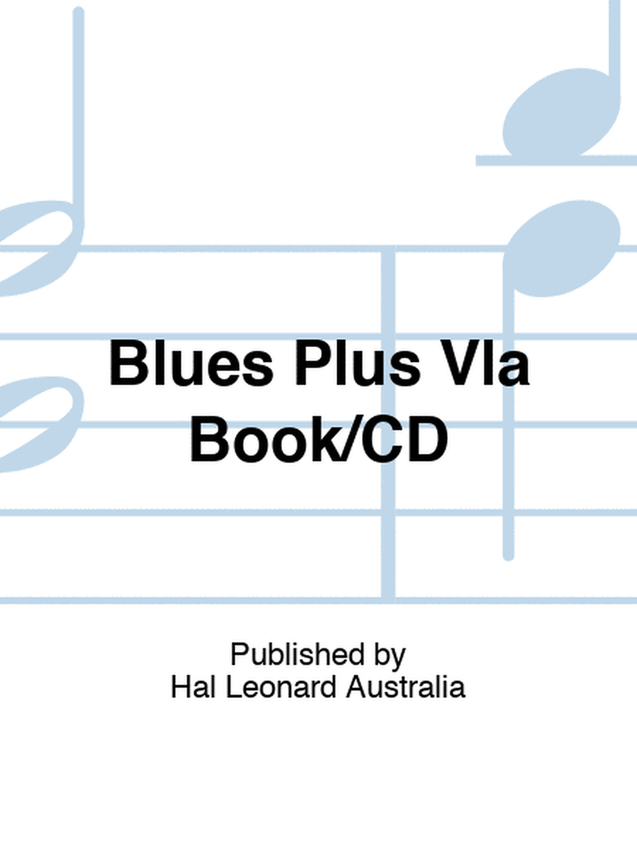 Blues Plus Vla Book/CD