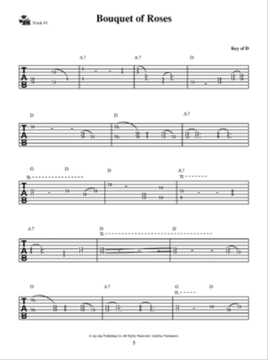 Little Roy Wiggins - Memory Time Electric Guitar scores gallery preview page 4