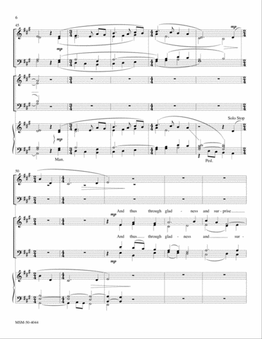Awake, Arise! Choir scores gallery preview page 6