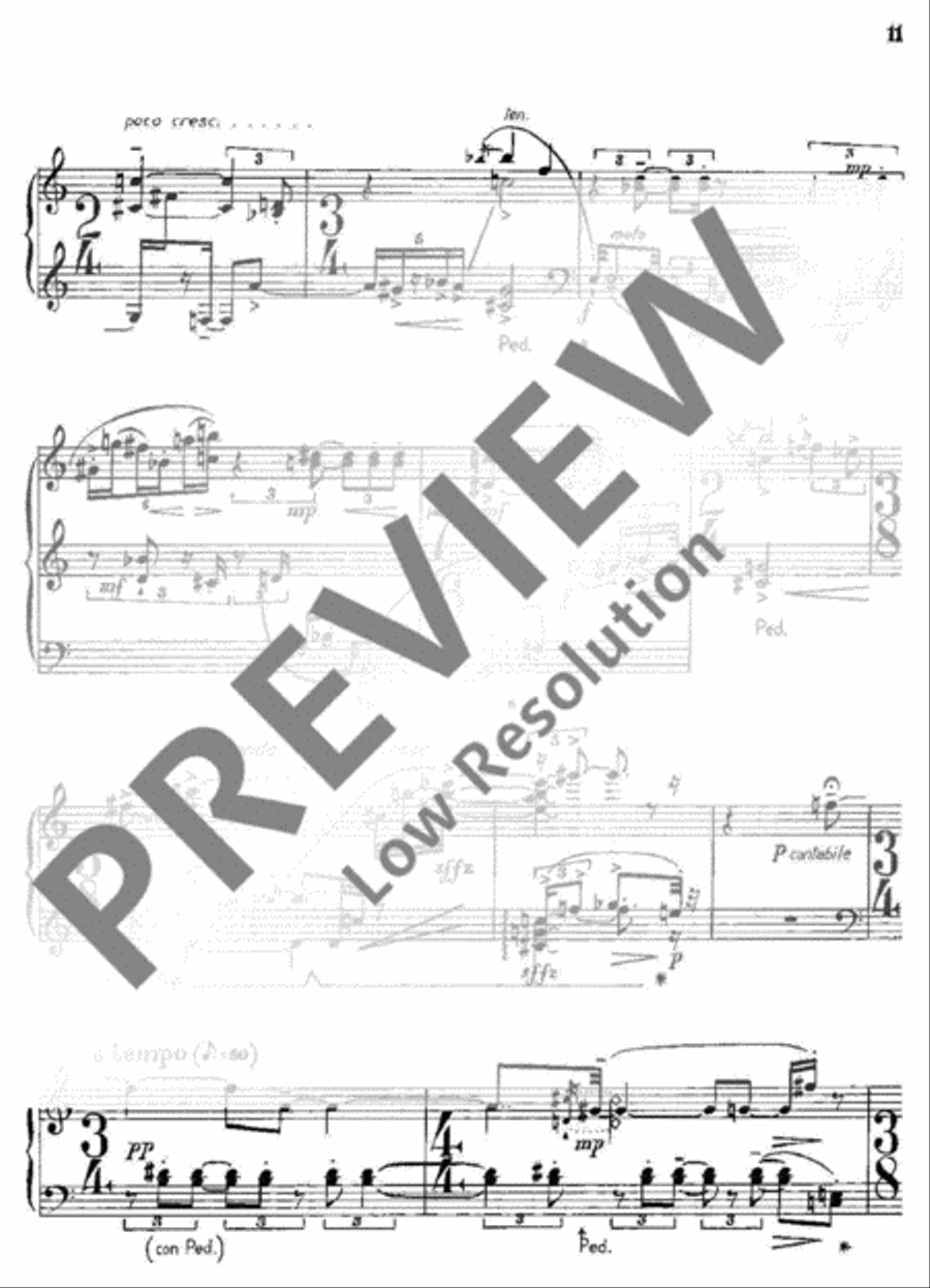 Sonata No. 1 Sonata No. 1 Piano Solo scores gallery preview page 12