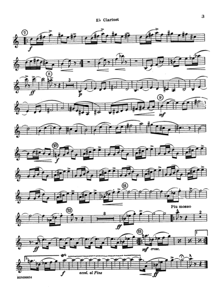 Symphonic Suite: E-flat Soprano Clarinet