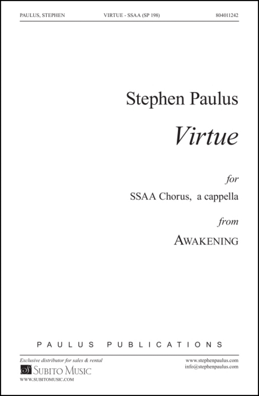 Virtue (from "Awakening")