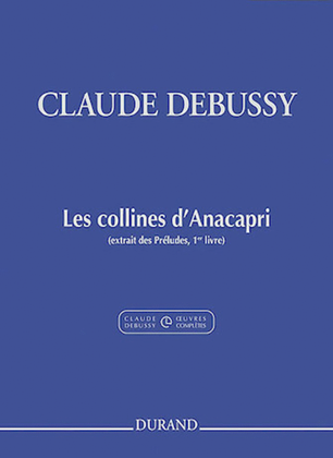 Book cover for Les collines d'Anacapri