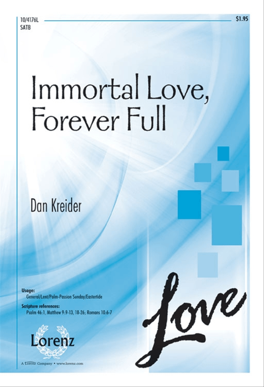 Book cover for Immortal Love, Forever Full