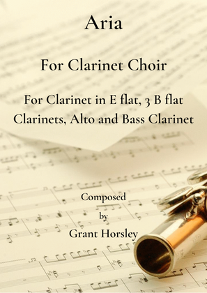 "Aria" for Clarinet Choir