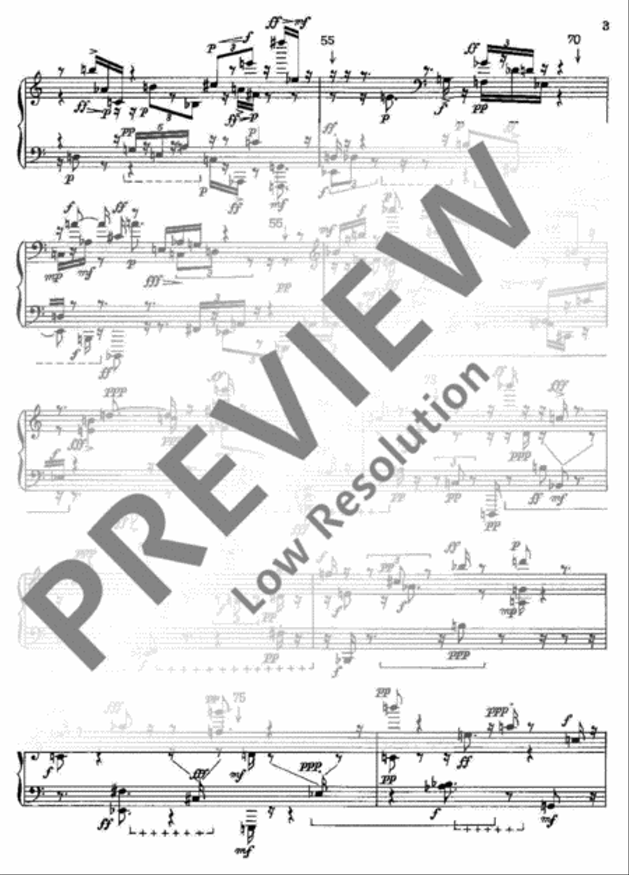 Perspectives for Piano Piano Solo scores gallery preview page 6