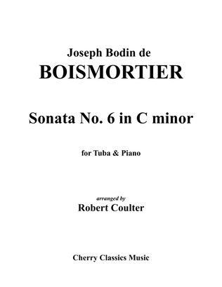 Sonata No. 6 in C minor for Tuba and Piano