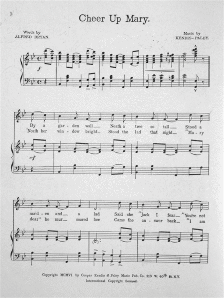 Cheer Up Mary Voice scores gallery preview page 2