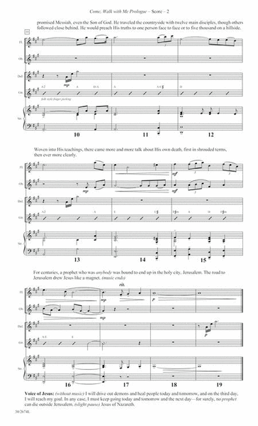 Come Walk With Me - Instrumental Ensemble Score and Parts