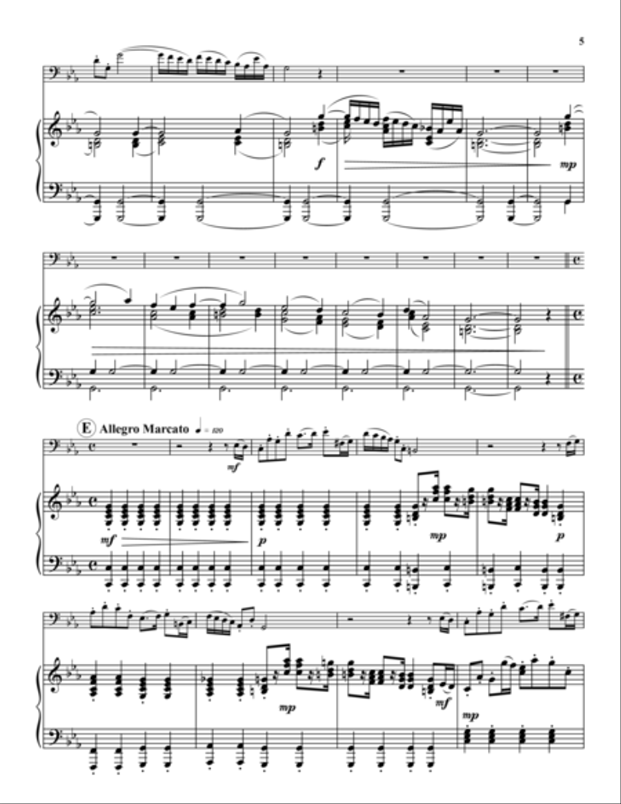 Prophecies Euphonium scores gallery preview page 5