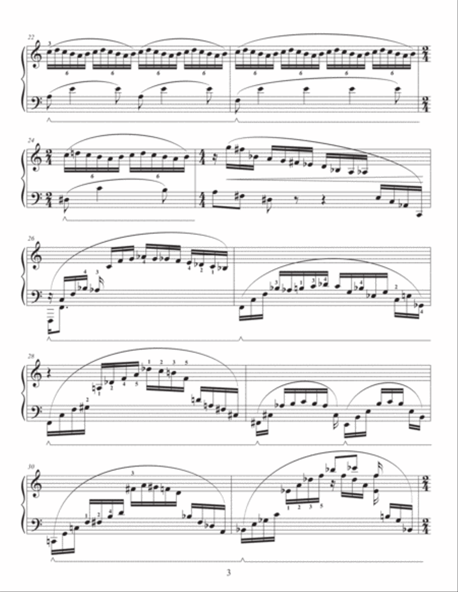 Flow - Piano Solo Piano Solo scores gallery preview page 5