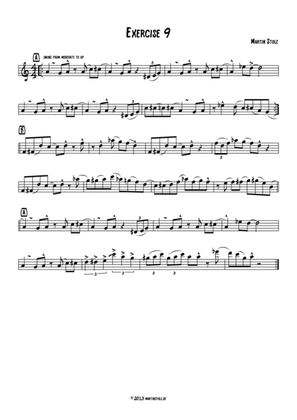 Jazz Exercise 9 Clarinet