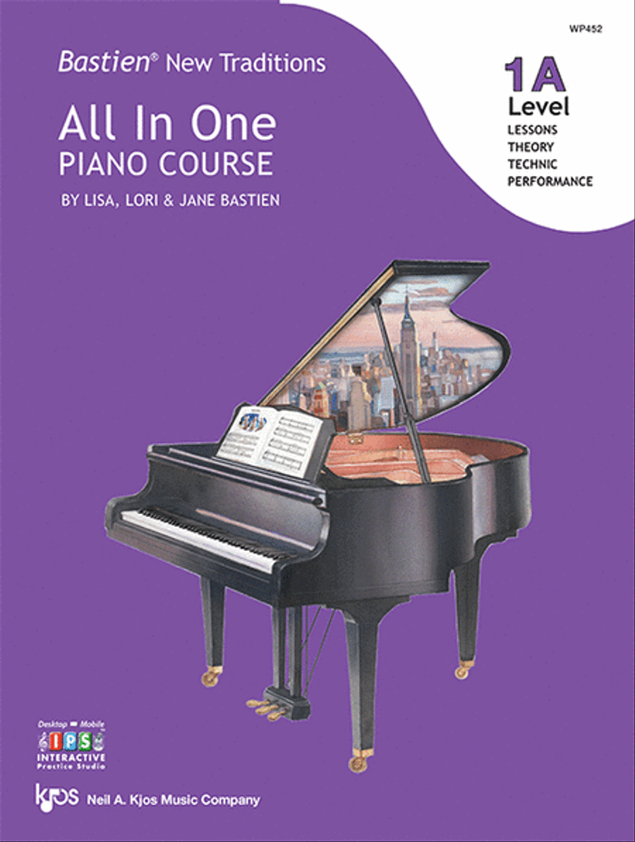 Bastien New Traditions - Level 1A Piano Method scores gallery preview page 1
