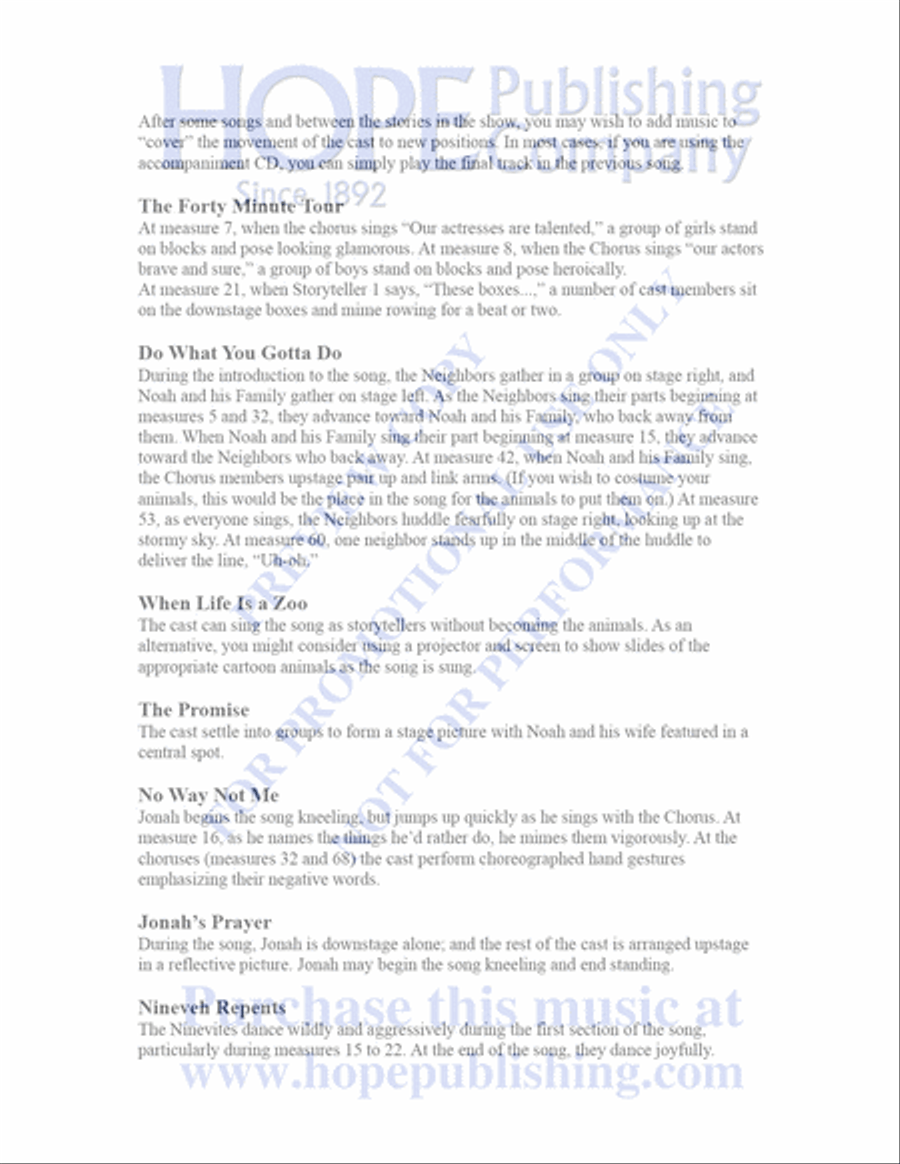 Sailor's Bible Sailor's Bible Children's Choir scores gallery preview page 8