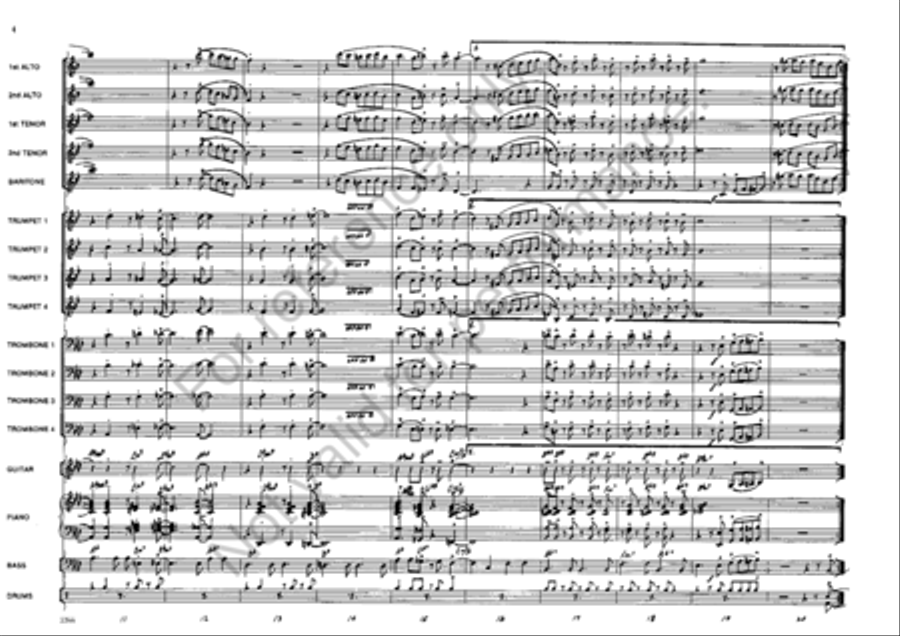 Good Times in Santiago Good Times in Santiago Jazz Ensemble scores gallery preview page 3