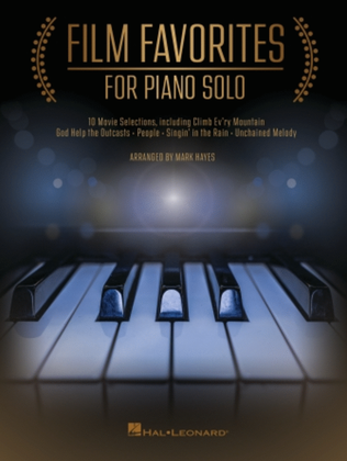 Book cover for Film Favorites for Piano Solo
